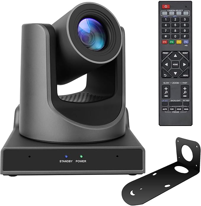 PTZ Camera 20X HDMI PTZ Camera with Optical Zooming Video and POE with Network IP Live Streaming Simultaneous 3G-SDI and USB Video Output Ideal for Church Conferences Teaching