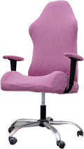 YOPOIY Jacquard Gaming Chair Cover for Adults Video Removable Game Chair Cover Washable Racing Gaming Chair seat Cover Furniture Protector -Pink