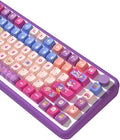 daixiahu Weekend time Theme keycaps 158 Key PBT keycaps MDA Custom keycap Set is Suitable for 61/87/104/108 Cherry MX Switch and Other Mechanical Keyboards