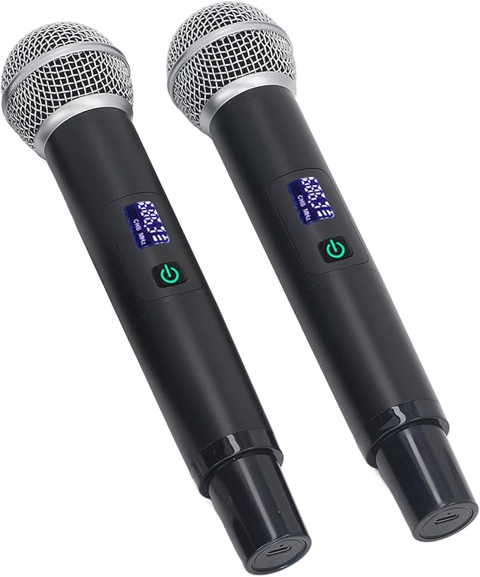 Handheld Microphone Stage Performance Microphone Low Distortion Reverb Dynamic Coil for Party