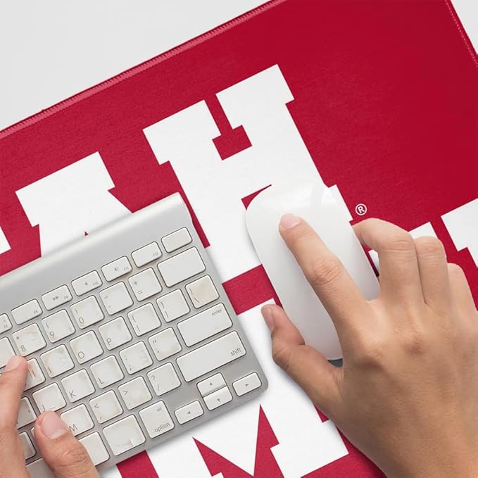 University of Utah Alumni Large Gaming Mouse Pad Desk Mat with Stitched Edges Non-Slip Base for Gamer Home and Office 31.5 x 15.7