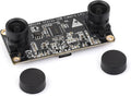 Waveshare AR0144 2MP Stereo USB Camera Module AR0144 Sensor Chip USB2.0 Port Synchronized Same-Frame Output 52mm Baseline Featuring Distortion-Free Lenses