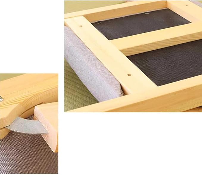 ELEFOCUS Floor Chair with Back Support Foldable Meditation Tatami Chairs Backrest Chair with Cushion Living Room Chair(Color9)