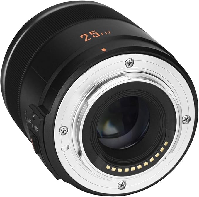 YONGNUO YN433 II 4K Live Streaming Camera w/ 25mm F1.7 Lens Interchangeable M43 Micro Four Thirds Support Android System for Panasonic LUMIX Professional Camera Lens