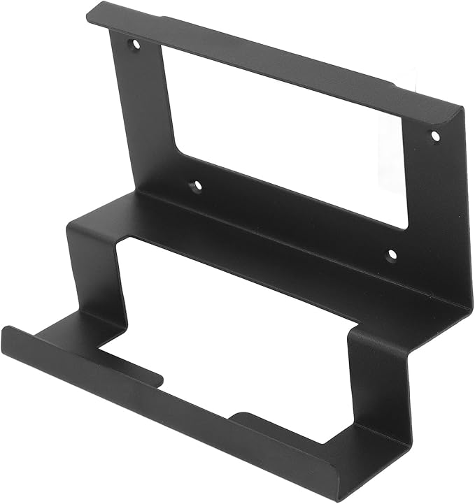 Gen 3 Router Mount Alloy Steel Mesh Router Bracket for Power Supply Space Saving Design Cable Storage Area Easy Installation for Indoor RV Home Cafe Office Cabin Boat