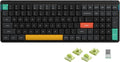 nuphy Air96 V2 Wireless Mechanical Keyboard100 Keys Gaming KeyboardSupports Bluetooth 5.12.4G and Wired Connectionfor PC/Laptop/Windows/Mac -Black Gateron Aloe Switch