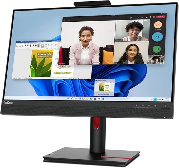 Lenovo ThinkCentre Tiny-in-One 24 Class Webcam LED Touchscreen Monitor - 16:9-4 msFull HD 1920x1080