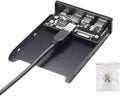 3.5 Inch Front Panel USB C Hub 20 Pin to Type-C USB 3.0 Micro SD/TF Card Reader Parts Up to 5Gb/s