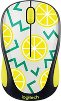 Logitech Play Collection M325c Mouse - Optical - Wireless - Radio Frequency - Lemon - USB - 1000 Dpi - Tilt Wheel - 5 Button[s]
