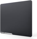 llano MP001 Tempered Glass Gaming Mousepad for FPS Gamers 13.8x11.8 Mouse Mat Ultra-Smooth 0.85μm Micro-Etched Surface 3mm Thick Non-Slip Base Compatible with Viper/G502 Large 350mm *300mm