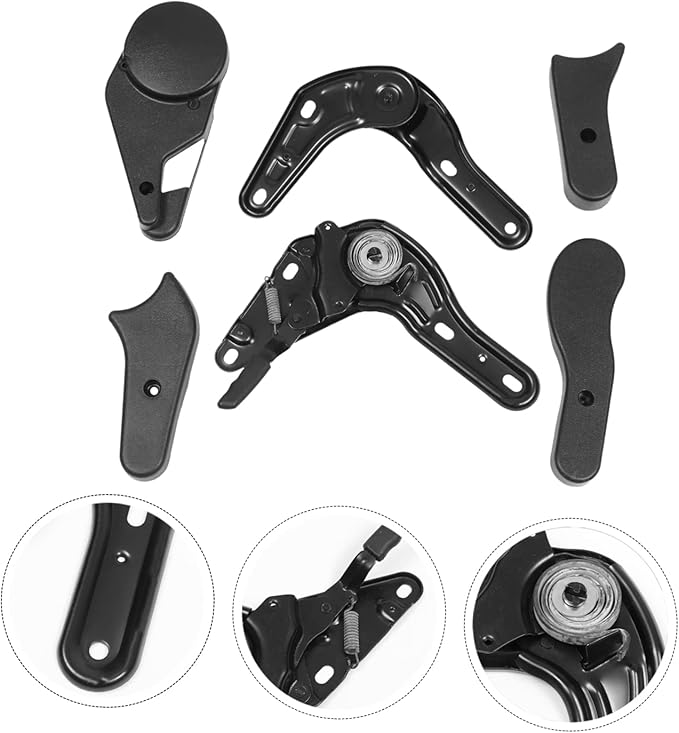 KICHOUSE 6pcs Multi-Angle Chair Adjusters E-Sports Chair Regulators for Gaming Accessories for Enhanced Comfort and Stability
