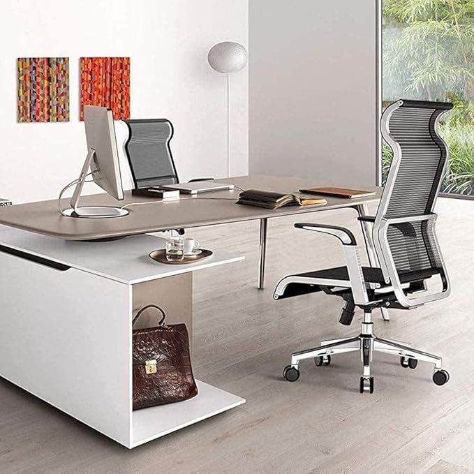 Office Chair Gaming Chair Computer Chair Study Room Simple Full Mesh Ergonomic Gaming Chair Computer Chair Office Swivel Chair Chair Home (Color : Style 1)