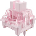 Zhouwang Frosting Keyboard Switches 5-Pin Tactile pre-Lubricated switches Dustproof and Water-Resistant Suitable for Mechanical Gaming Keyboards.(108Pcs)