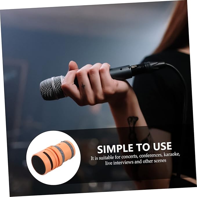 Toyvian 3pcs Cardioid Dynamic Microphone Capsule High-Fidelity Handheld Mic Replacement for Live Performance Speech and Streaming and Easy to Install Microphone Component