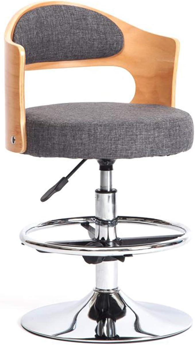ChairsGaming Chairs for Adults Home Office Chair Firm Durable Dining Chairs Height Adjustable Bar Chairs in Synthetic Leather/#6