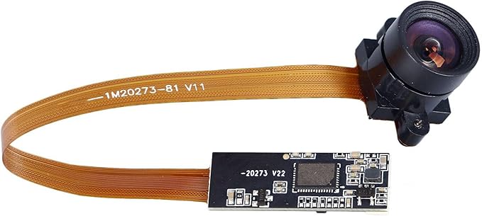 USB Camera Module 1MP 720P Wide Angle 100 Degree Distortionless Fixed Focus USB 3.0 Computer Camera for Scanning Recognition and Android Devices