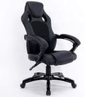 Office Chair Gaming Chair Computer Chair Gaming Chair Racing Office ChairPU Leather Rolling Computer Chair with Thick SeatHeight Adjustable Game Chair High Back Swivel Gamer Chair Recliner