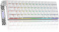 Aula MINI60 HE PRO - 60% Mechanical Gaming Keyboard Wireless Hall Effect Magnetic Switch Hot Swappable Rapid Trigger Mode 8000 Hz Polling Rate 60 Percent Compact Design (White)