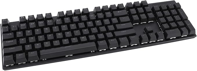 ZJchao Wired Mechanical Keyboard Blue Switch 104 Keys with Backlight Gaming Office