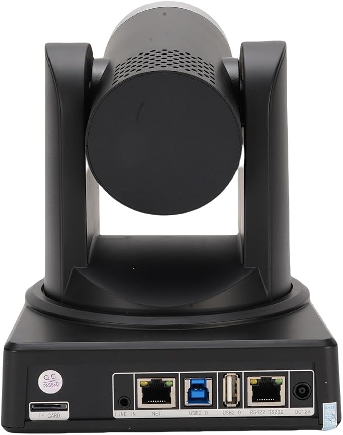 Sanpyl Conference Room Video Camera System UHD 4K 12X Optical Zoom USB3.0 IP PTZ Camera Support AI Automatic Tracking (US Plug)