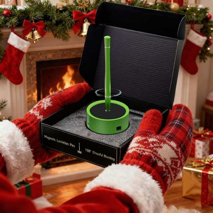 Ballpoint Pen with Magnetic Levitation&ampUSB C Hub Dock4-in-1 Adapter with Gigabit EthernetUltimate Christmas Business Gift for Successful ProfessionalsTech EnthusiastsPentel Pens&ampSign Pen U