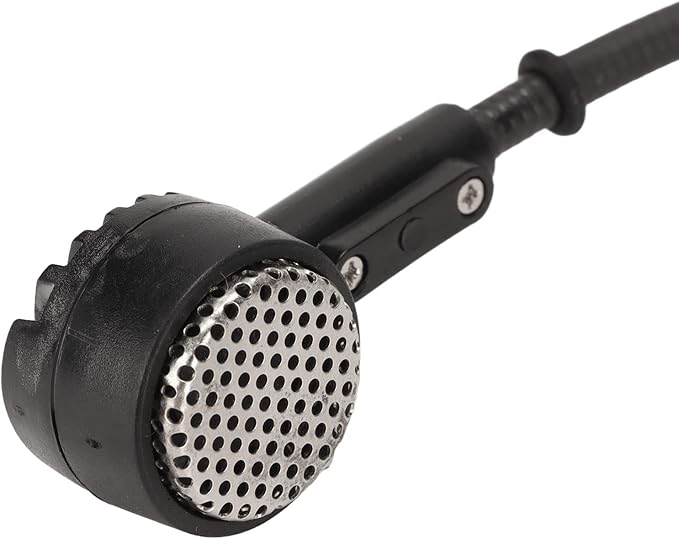 Headworn Microphone with Dynamic Transducer for HiFi Sound 5m Long Cable Earhook Microphone with 6.35mm Jack for Karaoke Systems Lecturers and Presenters
