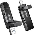 USB C Flash Drive 512GB Up to 450MB/s Dual Type-C &amp USB-A USB 3.2 Solid State Drive USB-C Thumb Drive Compatible with iPhone 15/16 Series Smartphone Tablet Laptop Car Smart TV Game Console