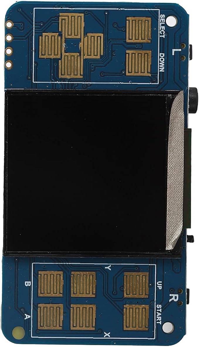 Estink Gamepi 1.54In DIY Assembly LCD Monitor with Speaker Kit Use Anytime Anywhere Compatible with for Rasberry Pi Zero/Zero W/Zero WH