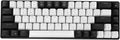 Yoidesu LED Backlit Mechanical Gaming Keyboard 68 Key RGB Mechanical Keyboard with 5.7ft Detachable Cable for OS X Linux System (Black and White)