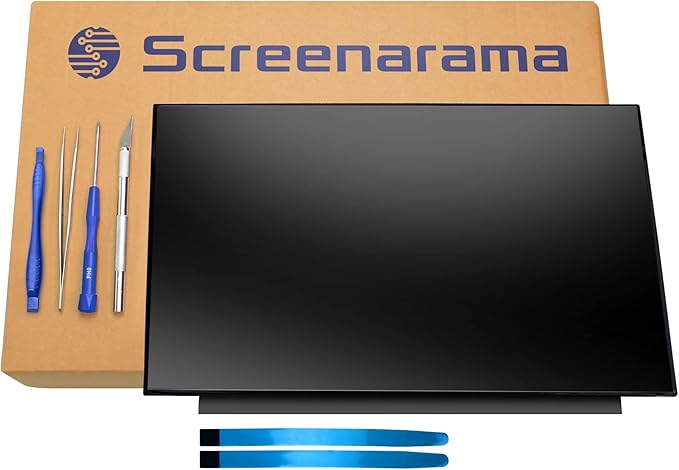 SCREENARAMA New Screen Replacement for MSI GE75 Raider 8RE 8SE 8SF 8SG 9SF 9SG 144Hz FHD Matte LCD LED Display with Tools and Tape