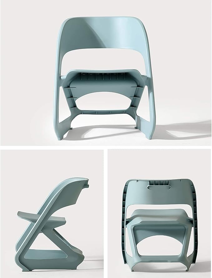 Office Chair Gaming Chair Computer Chair Modern PP Dining Chair with Not-Slip FeetMid-Back Plastic Computer Chair Lounge Chair for Kitchen Garden Bedroom ConferenceErgonomic Arml