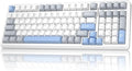 AULA F99 Wireless Mechanical Keyboard-Silent VersionTriple-Mode(BT5.0/2.4GHz/USB-C)Gasket MountedHot Swappable Keyboard with Pre-lubed Linear SwitchesRGB Backlit PC Gaming Keyboards for Win/Mac