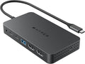 HyperDrive Next Dual 4K HDMI 7 Port USB C Docking Station for M Series MacBook PC Chromebook 2x File Transfers w/ 10Gbps USB Ports Dual 4K Docking Station Charges w/ 100W PD Power Passthrough Port
