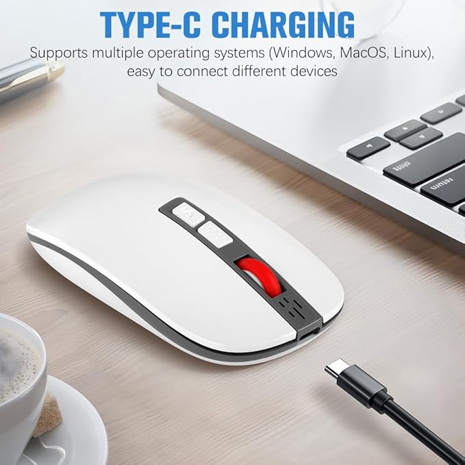 2025 AI Mouse AI Voice &amp Audio Recorder AI Real-Time Transcription Translation &amp Summarization Ergonomic Presenter Laser Pointer Remote for Office Remote Work High-Performance Device