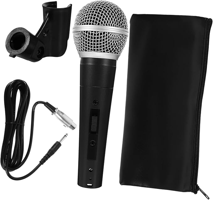 ibasenice Handheld Wireless Microphone Dynamic Vocal Mic for Ktv Singing Stage Sound Equipment