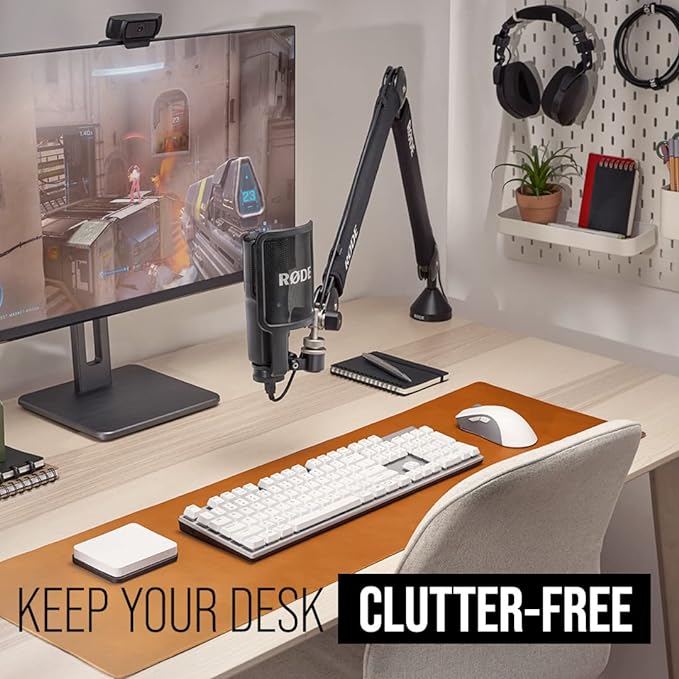Rode Podcaster USB Mic and PSA1+ Studio Arm with Cable Management Black