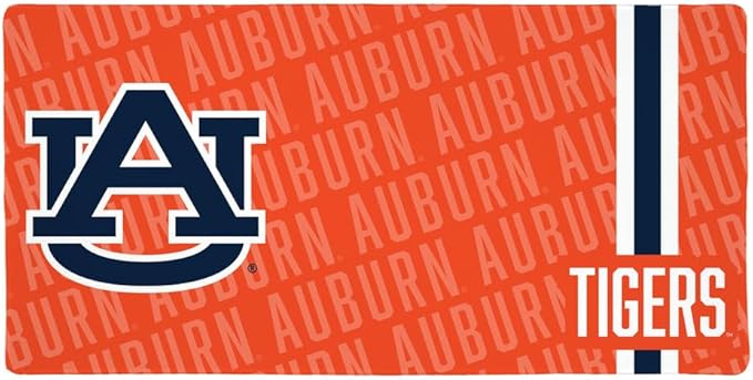 Auburn University Tigers Mascot Large Gaming Mouse Pad Desk Mat with Stitched Edges Non-Slip Base for Gamer Home and Office 31.5 x 15.7