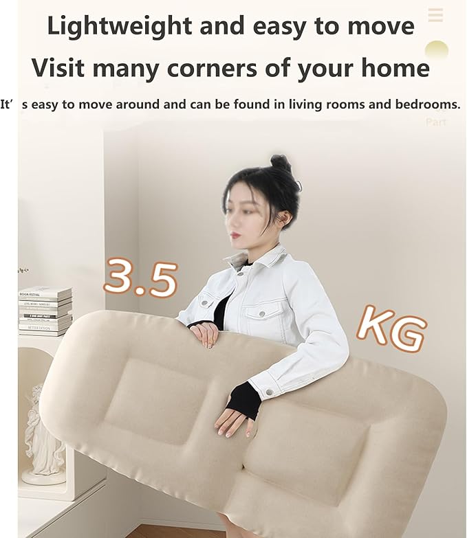 Adjustable Floor Sofa Chair 5-Position Multiangle Padded Floor Chair Cushioned Back Support Versatile Video Game Chairs for Meditation Seminars Reading TV Watchin Grey-Flannel