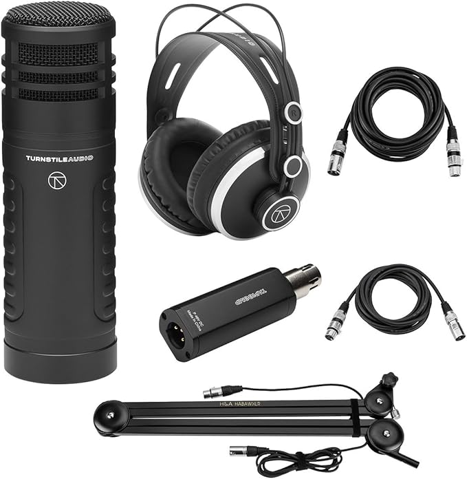 Platform TAP500 Broadcast Microphone with Broadcast Arm &amp Acc.