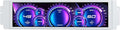 VSDISPLAY 9.1 Inch 462x1920 LCD Monitor Small Stretched Bar Display for D32 Computer PC Case Infront Screen CPU GPU RAM Temperature DataWhite