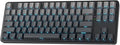 Redragon K707 HE Rapid Trigger Gaming Keyboard 87 Keys TKL Wired Mechanical Keyboard w/Hyper-Fast Actuation Hall Effect Magnetic Switch Actuation Point Adjustable Side Printed PBT Gradient Keycaps