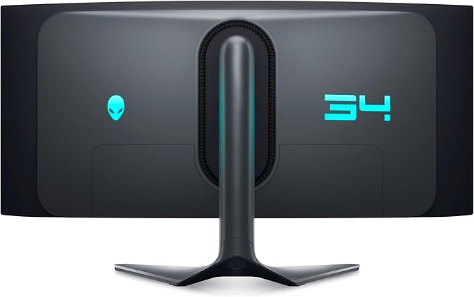 Dell Alienware 34 Curved QD-OLED Gaming Monitor - 34.18 WQHD (3440x1440) 21:9-165Hz - 0.1ms GTG - 1800R - DCI-P3 99.3% - sRGB 149% - AMD FreeSync Premium Pro - VESA AdaptiveSync Display