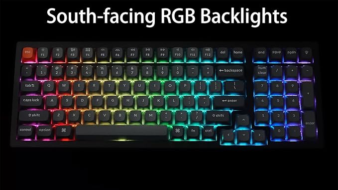Keychron K8 Max QMK Wireless Custom Mechanical Keyboard Hot Swappable TKL 80% Layout Bluetooth/2.4G/USB-C Programmable Aluminum Frame Super Banana Switch NKRO Gaming Keyboard for Mac/Windows