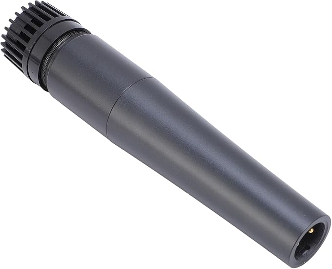 Wired Dynamic Microphone Cardioid Moving Coil Handheld Mic Set No Latency Recording with Shock Absorber Damping Professional XLR Microphone for Active Speakers Mixers Amplifiers
