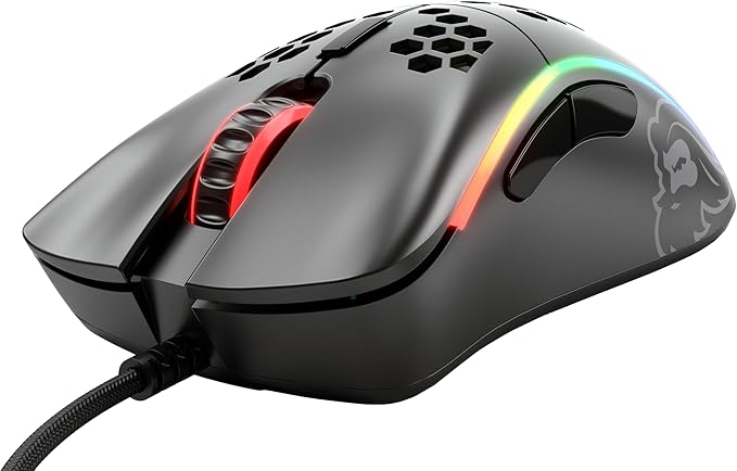 Glorious Model D- (Minus) Lightweight Gaming Mouse Matte Black (GLO-MS-DM-MB) (Renewed)