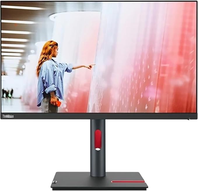 Lenovo ThinkVision P24q-30 24 Class WQHD LED Monitor - 16:9 - Raven Black