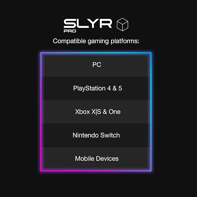 Skullcandy SLYR Pro Multi-Platform Wired Gaming Headset Removable Mic Lightweight Design Ultra-Soft Memory Foam Ear Cushions Mute and Volume Controls PC Xbox PlayStation - Black Digi-Hype