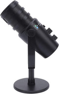 Professional Dynamic Microphone USB/XLR Mic with Metal Bracket Cardioid Pointing Pickup Corded Dynamic Vocal Microphone for Live Gaming Recording and Podcast Streaming