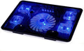 NUOBESTY Laptop Cooling Pad Quiet Fans for Gaming and Office Use Black Cooler for Enhanced Performance and Heat Dissipation
