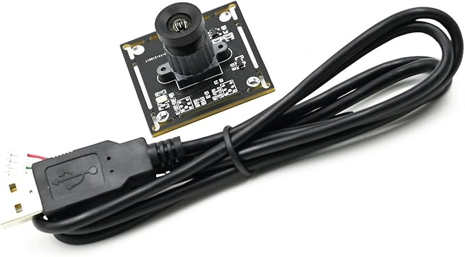 OV9281 Camera ModuleGlobal Shutter 120fps 720pMonochrome Webcam1280x720High Frame Rate CaptureUSB Drive Free Camera Repair parts(3mm No distortion)
